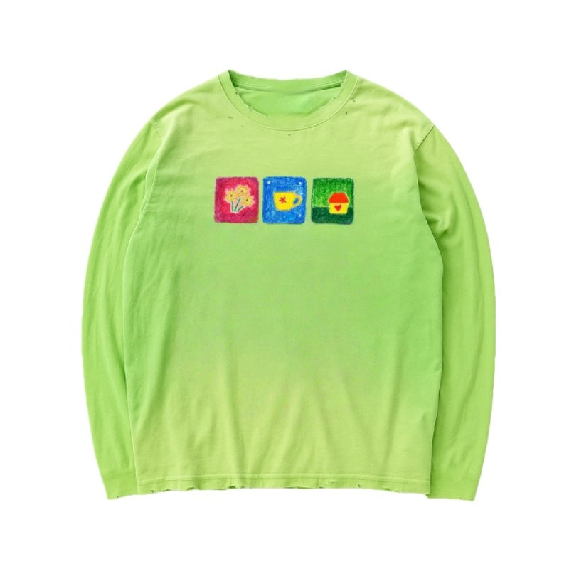Cute Dopamine Style Long Sleeve