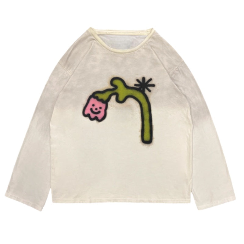 Hip-Hop Unique Artistic Sense Long Sleeve