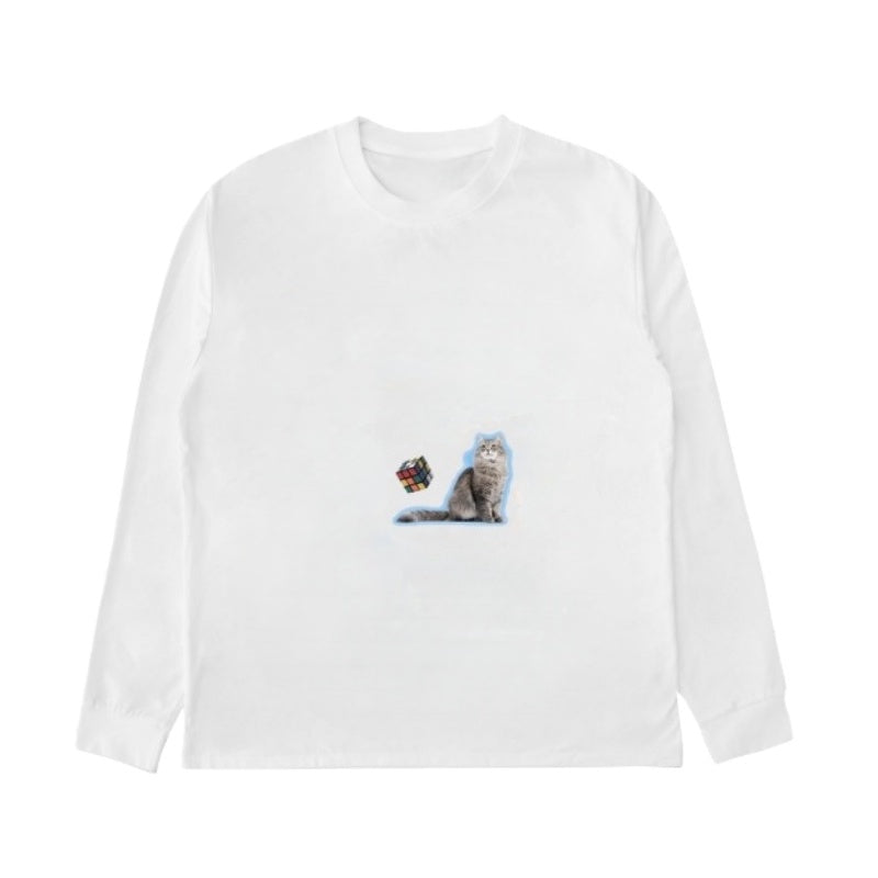 Animal Cartoon Design Long Sleeve